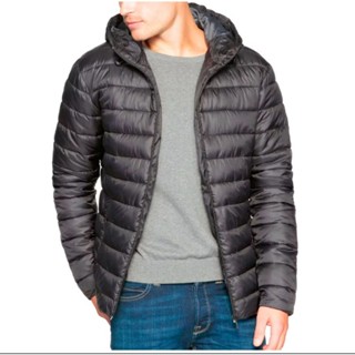 Jaqueta Bobojaco Impermeável Nylon Puffer Masculino com Bolsos e Capuz em Oferta na Shopee