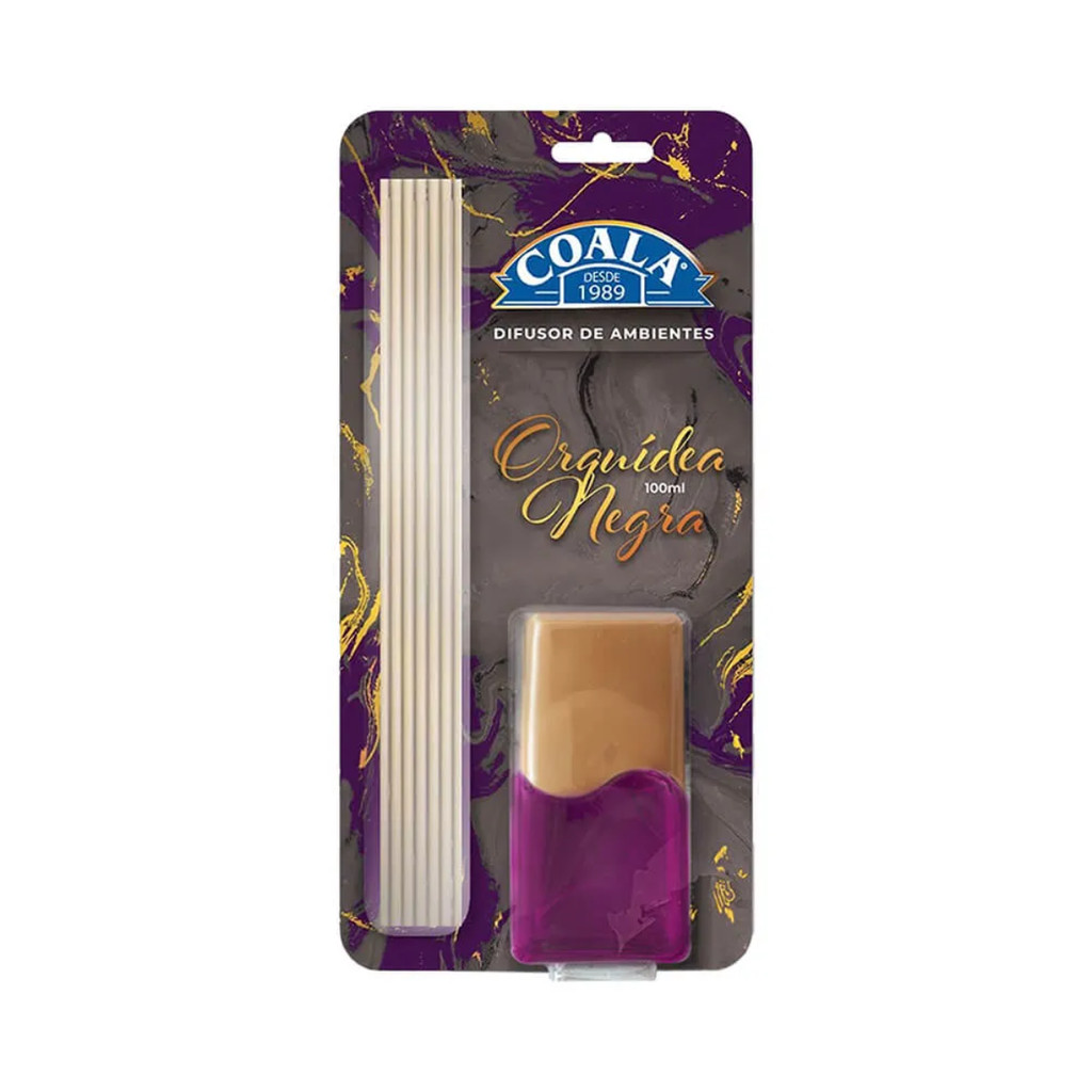 Difusor de Aromas Coala Orquídea Negra 100ml em Oferta na Shopee