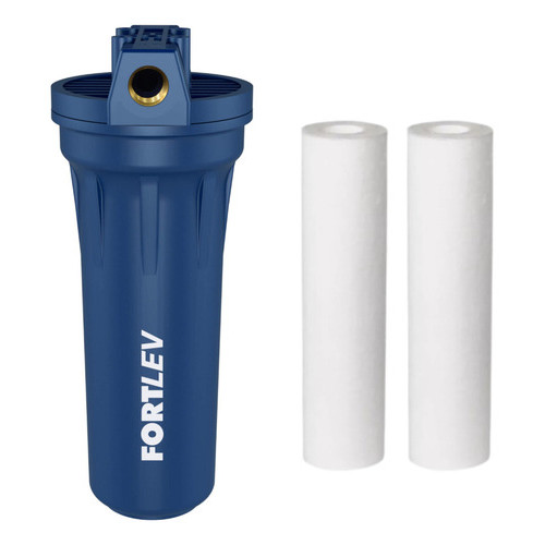 Filtro Para Caixa D'água 9.3/4 25 Micras Fortlev Remove Barro Areia Ferrugem C/ 1 Refil Extra em Oferta na Shopee