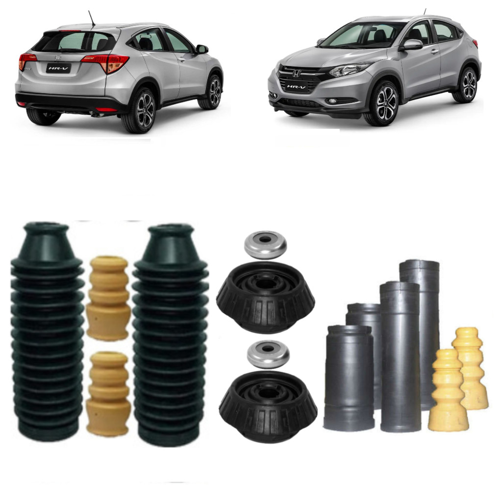 Kit Batente Do Amortecedor Dianteiro Traseiro Honda HRV