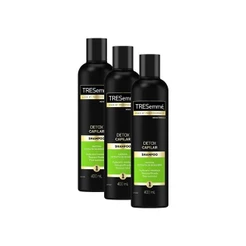 Kit 3 Shampoos Tresemmé Detox Capilar 400ml cada