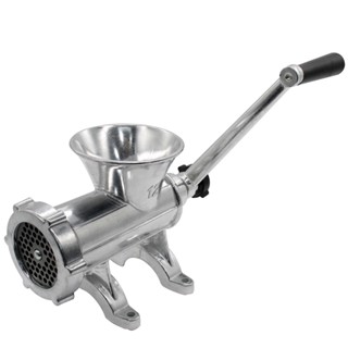 Moedor Maquina Manual De Moer Carne Moída N° 12 com Manivela em Oferta na Shopee