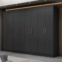 Guarda Roupa Casal 8 Portas 100% MDF Genebra Maxel