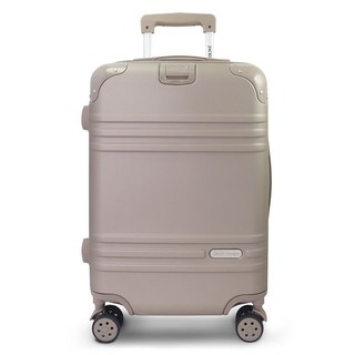 Mala Viagem Bordo 10kg Jacki Design Bege ABS Rodinhas 360