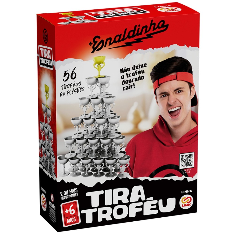JOGO TIRA TROFÉU ENALDINHO GROW EQUILÍBRIO DOURADO SEM DERRUBAR YOUTUBER PIRÂMIDE TRIÂNGULAR TAÇA em Oferta na Shopee