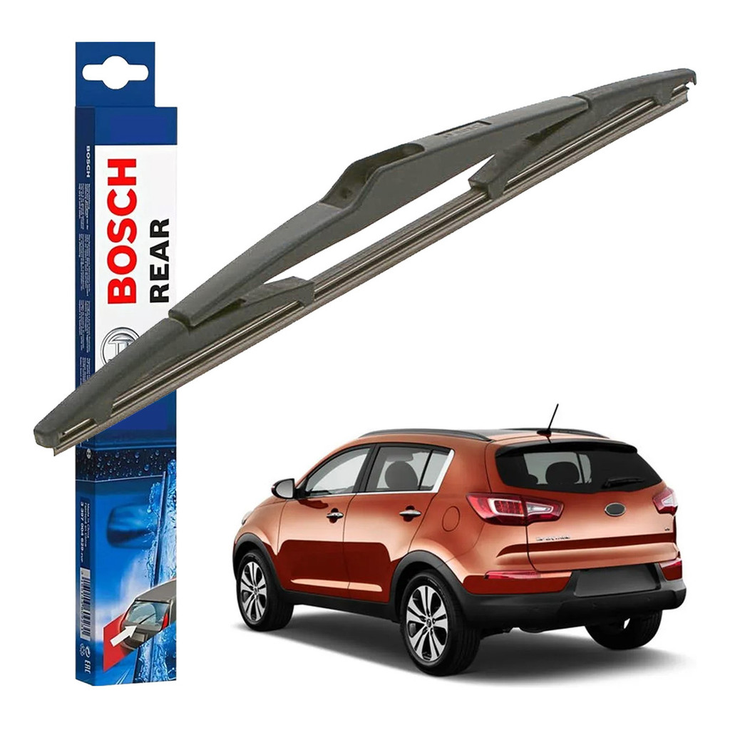 Palheta Traseira Limpador Vidro Vigia REAR Original Bosch Kia Sportage 2011 A 2016