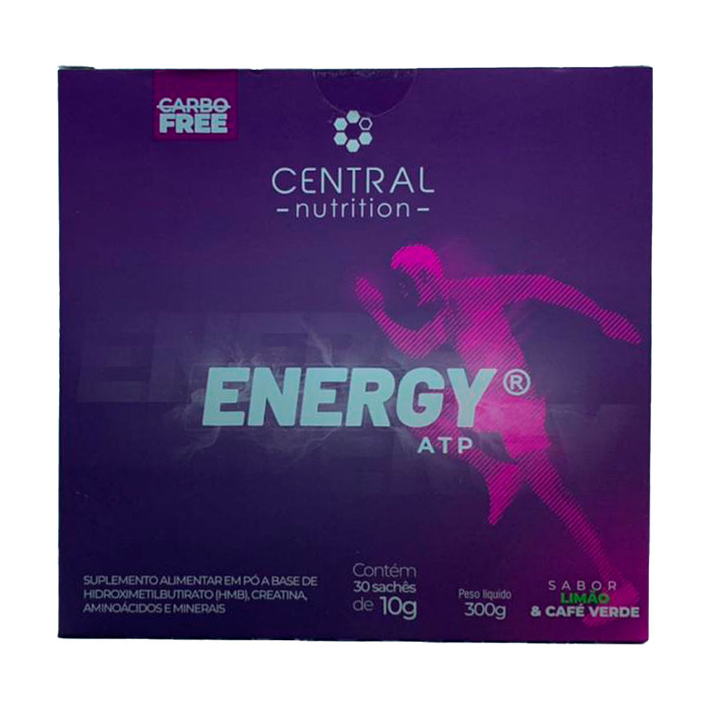 ENERGY ATP LIMAO 10G COM 30 SACHES - CENTRAL NUTRITION