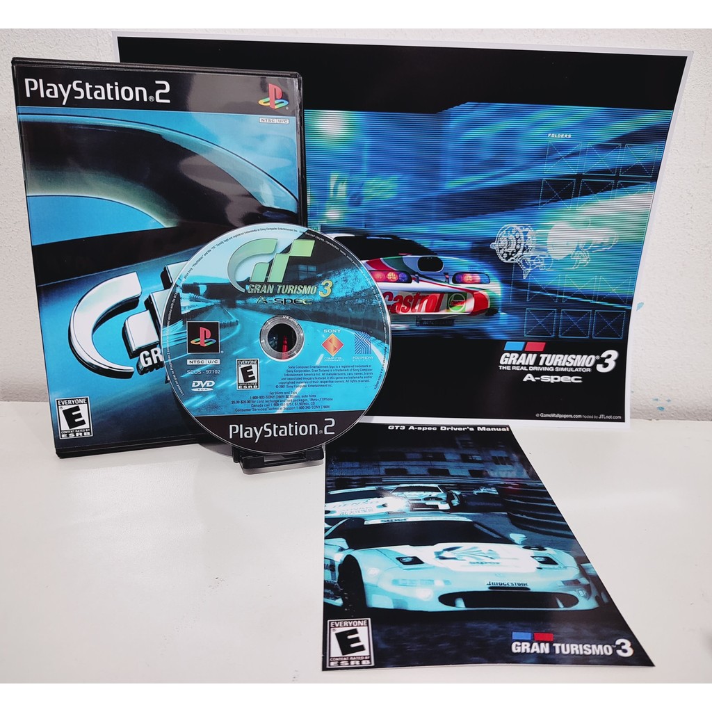 Gran Turismo 3 com Poster / PS2