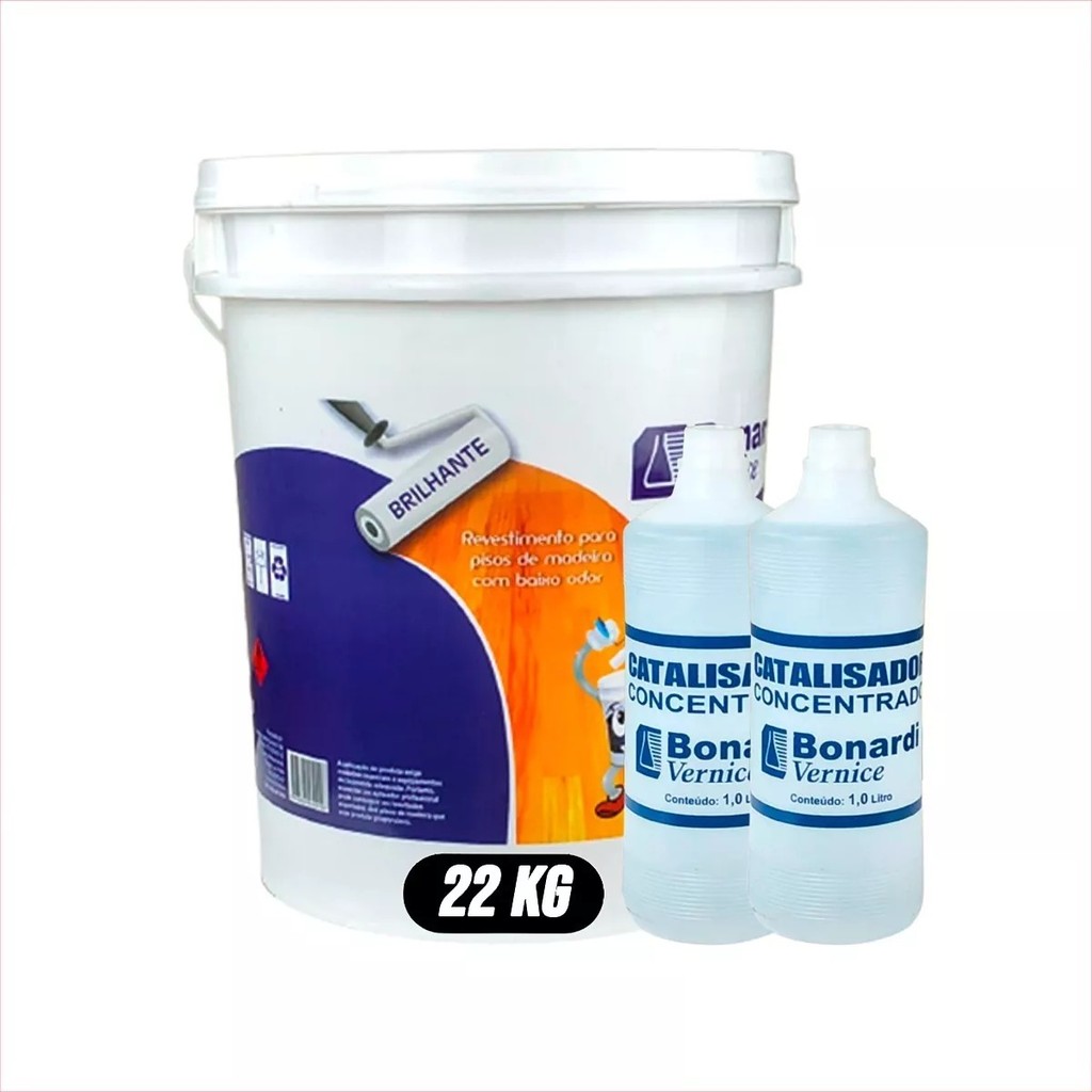 Bonardi Verniz Madeira / Taco Brilhante 22kg Assoalho em Oferta na Shopee