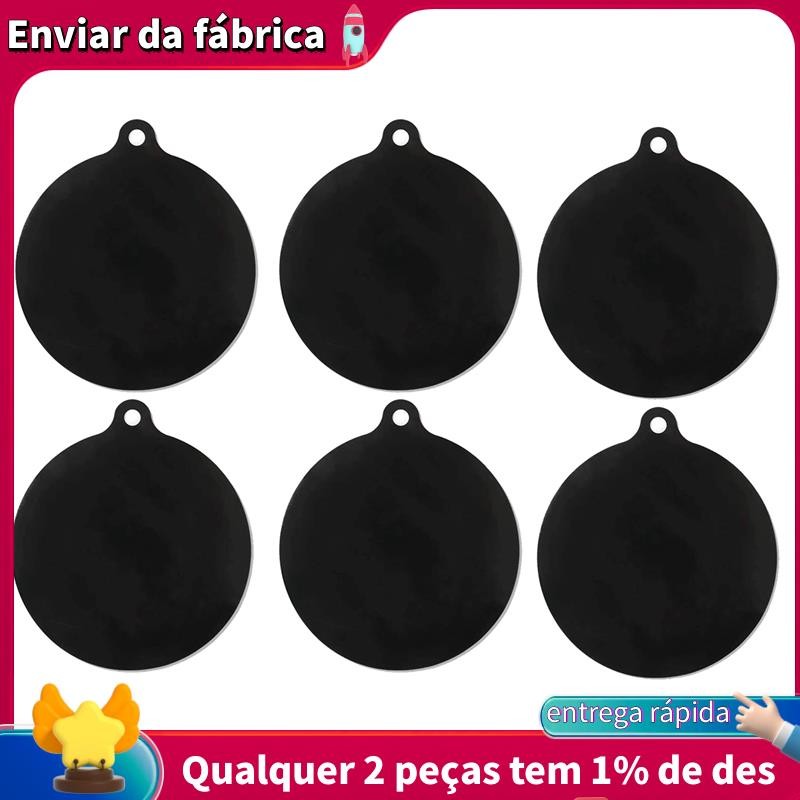 6 Pçs Protetor De Esteira De Fogão De Indução Antiderrapante Silicone Almofada De Isolamento Térmico Cozinhar Capa Super