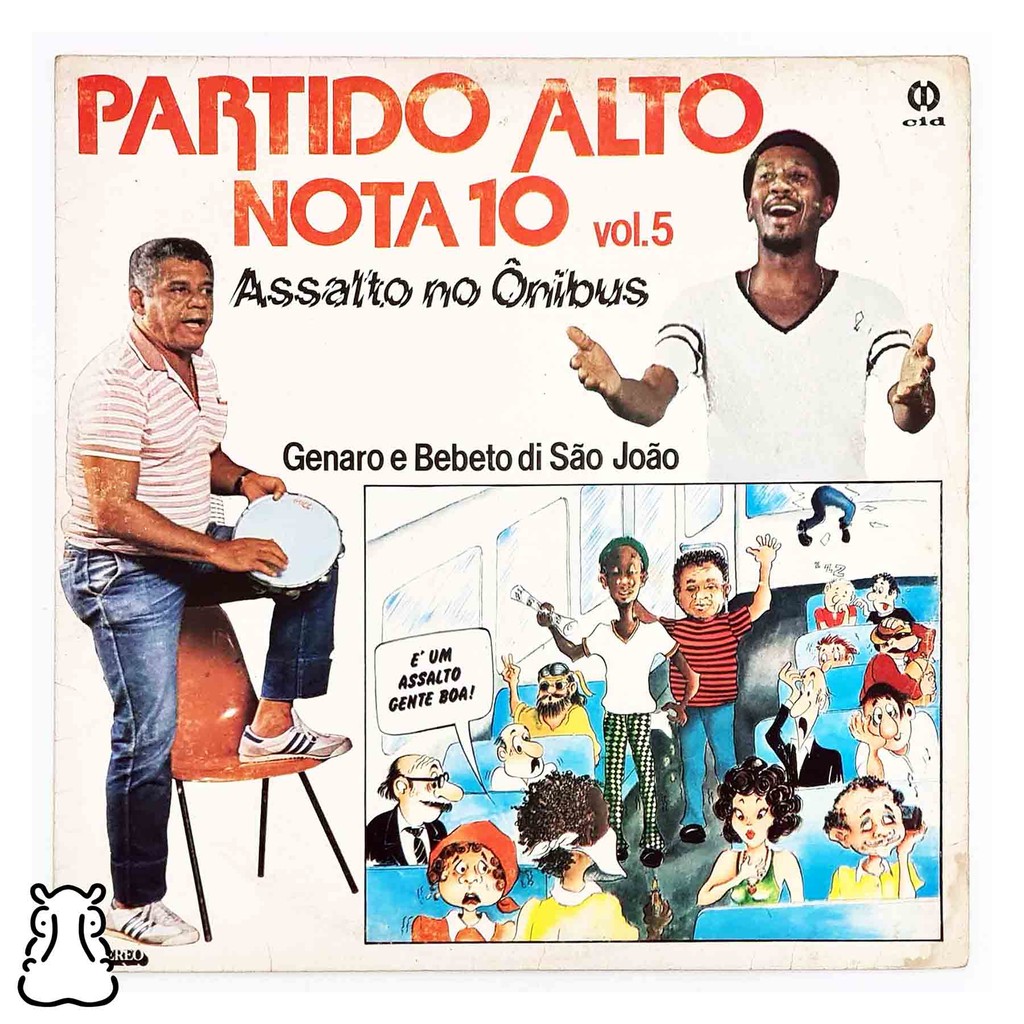 LP Genaro Bebeto Partido Alto Nota 10 Vol 5 1984 Vinil - Hm