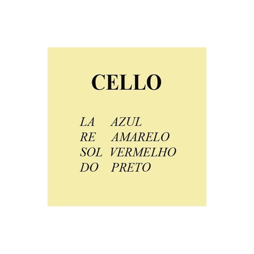 Encordoamento para Violoncelo 4/4 - MAURO CALIXTO