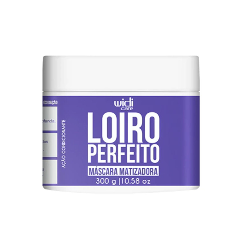 Mascara Matizadora Loiro Perfeito Widi Care 300g em Oferta na Shopee