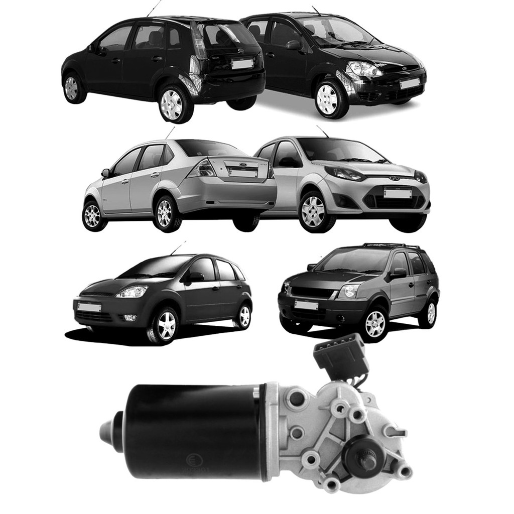 Motor Limpador Vidro Parabrisa Fiesta Ecosport 02 Á 12 em Oferta na Shopee