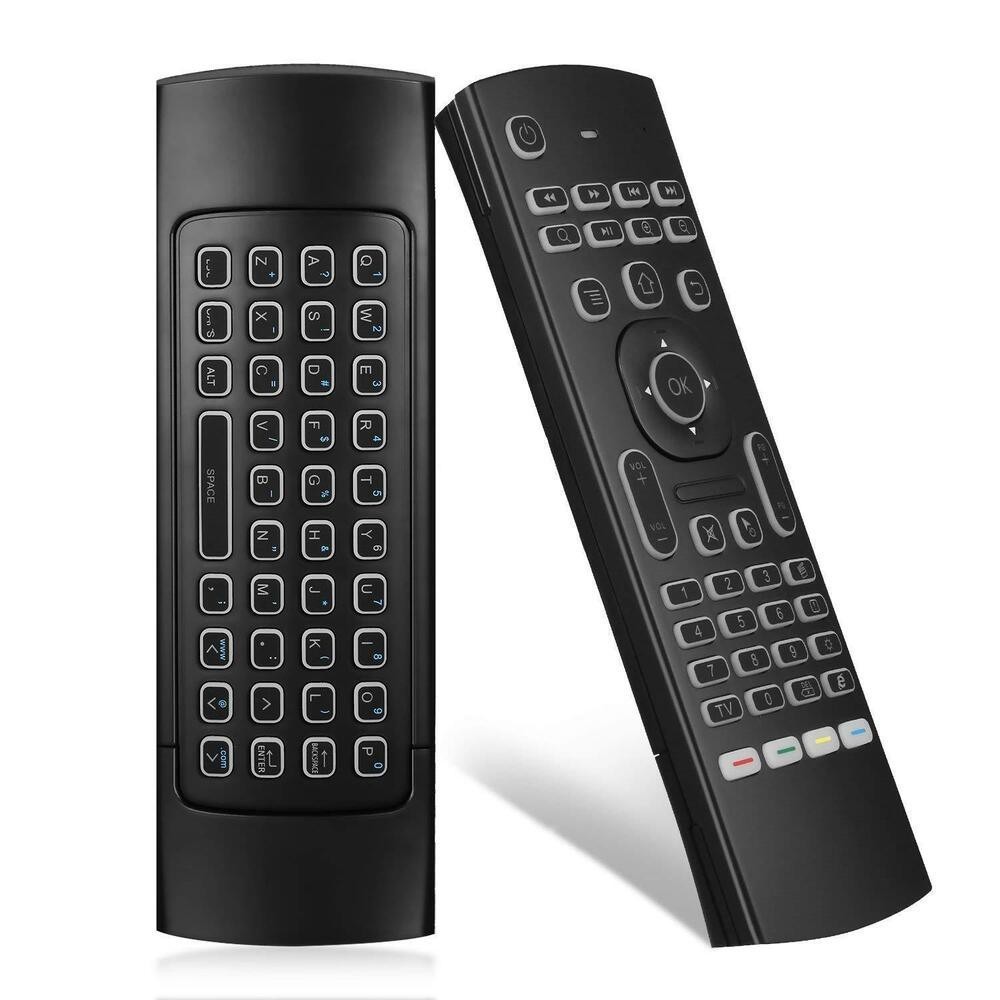 Controle  Air Mouse Mini Teclado Com Voz Andróid Tv Smart /pc Box