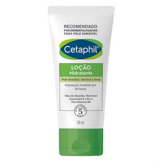 Loção Hidratante Cetaphil Travel Size 59ml em Oferta na Shopee