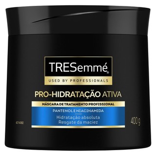 Máscara de Tratamento TRESemmé  Pro-Hidratação Ativa 400g em Oferta na Shopee
