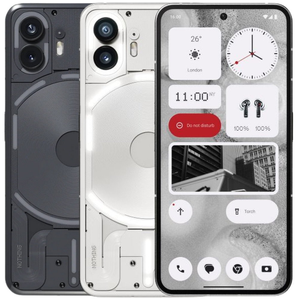 Celular Nothing Phone (2) 256gb 12gb Ram 5g Dual Sim Com Nfc Tela Tela Amoled