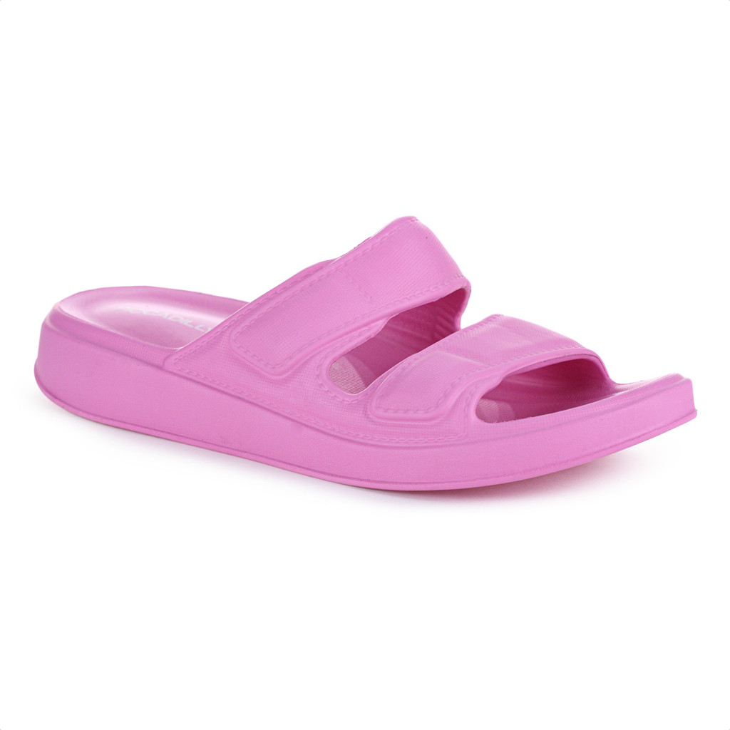 Chinelo Piccadilly Birken Marshmallow Rosa Chiclete - Feminino em Oferta na Shopee