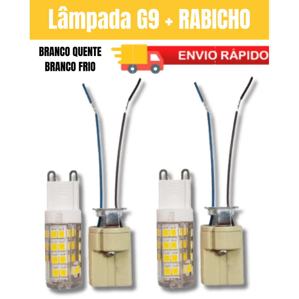 Lâmpada Soquete G9 7w: Onde Comprar | BuscaProdutos