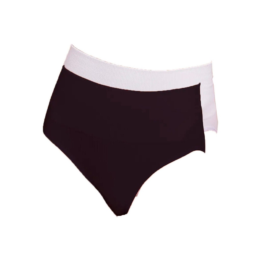 Kit com 2 Calcinhas Alta Hope 33110 Colorido em Oferta na Shopee