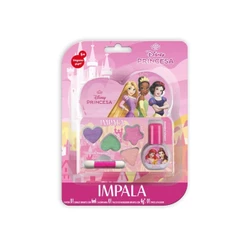 Kit Esmalte E Paleta Maquiagem Princesas Disney Kids Impala