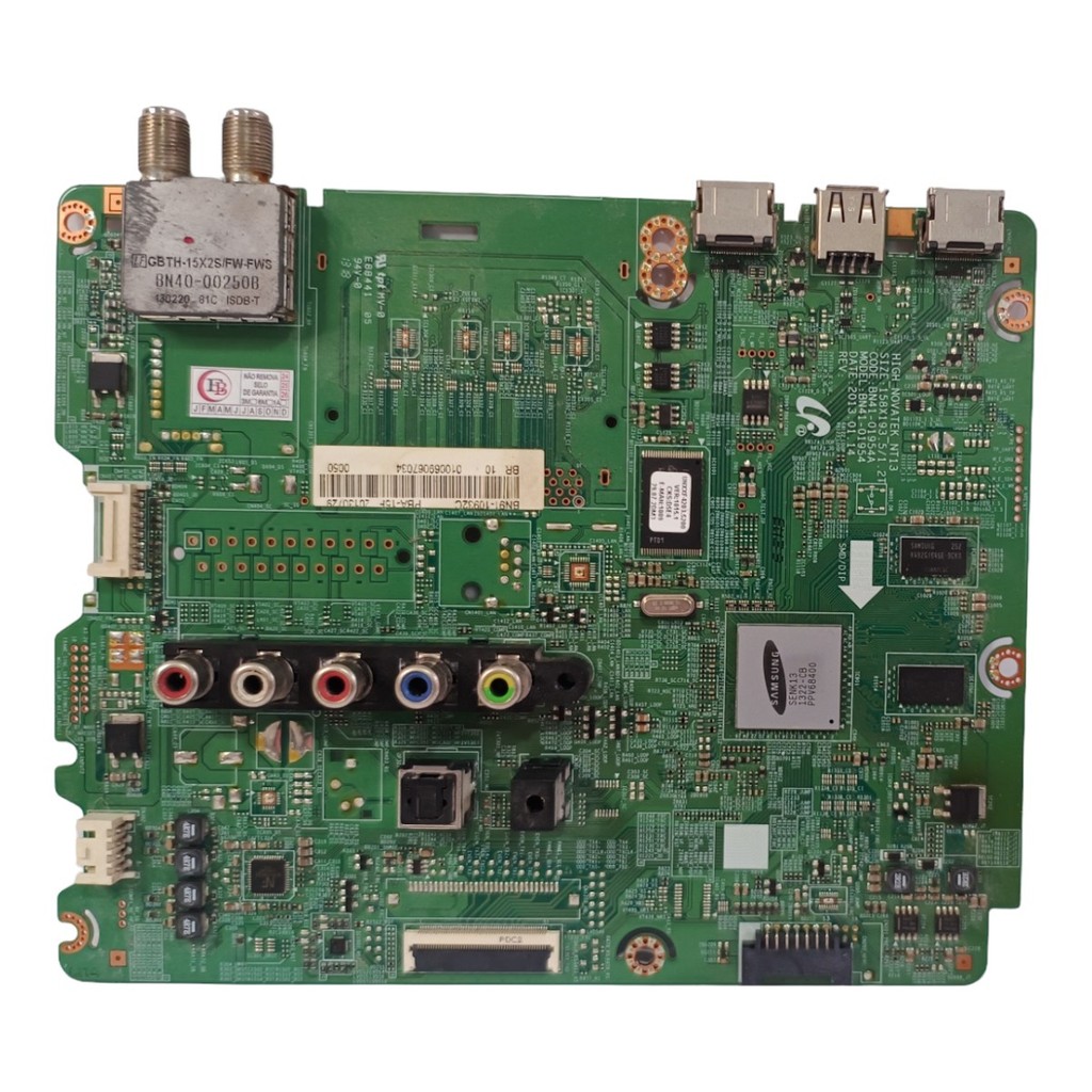 PLACA PRINCIPAL TV SAMSUNG UN32F5200 BN91-10932C BN41-01954A