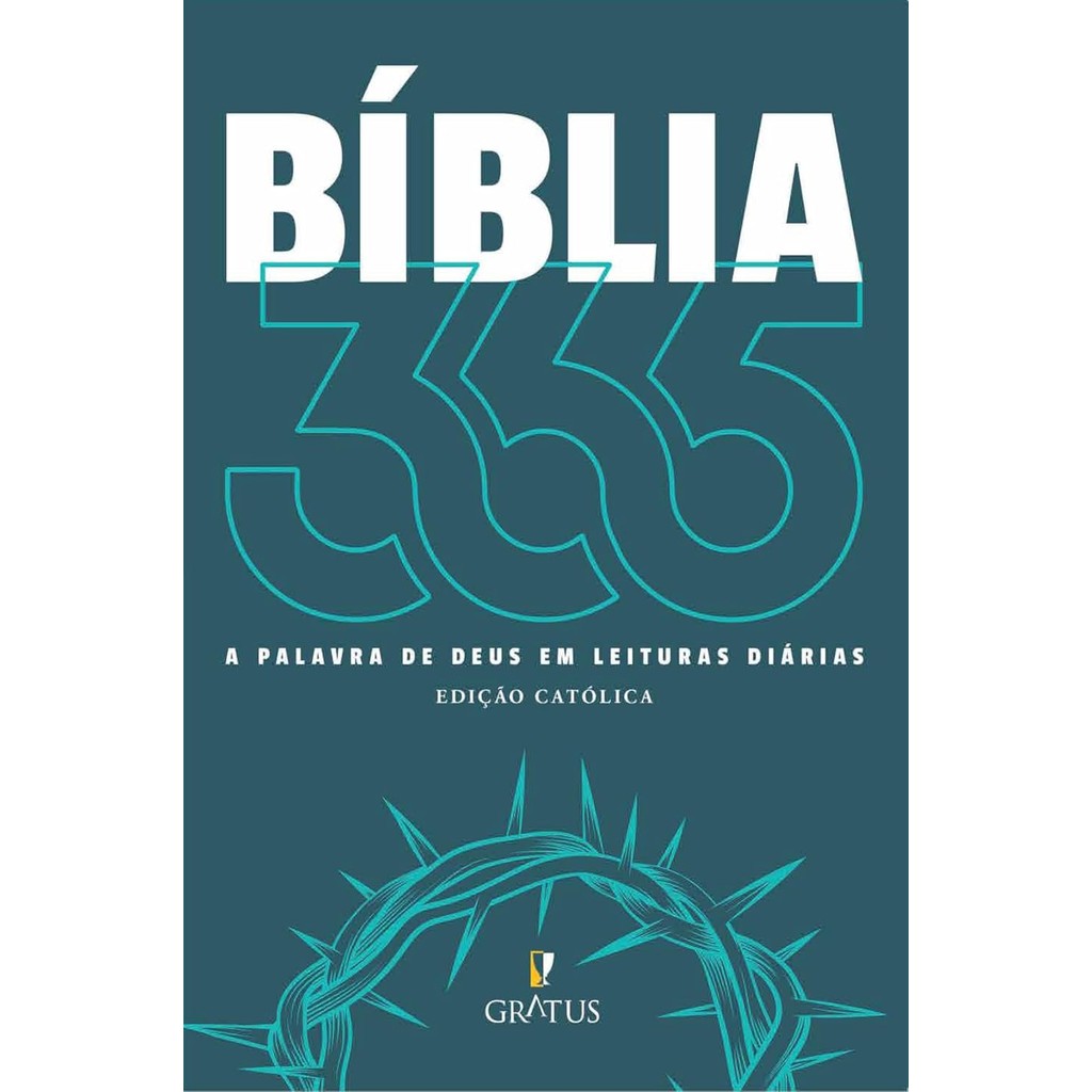 Biblia 365 | NVT | Letra Normal | Brochura | Capa Verde |  Edição Católica em Oferta na Shopee