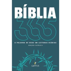 Biblia 365 | NVT | Letra Normal | Brochura | Capa Verde | Edição Católica