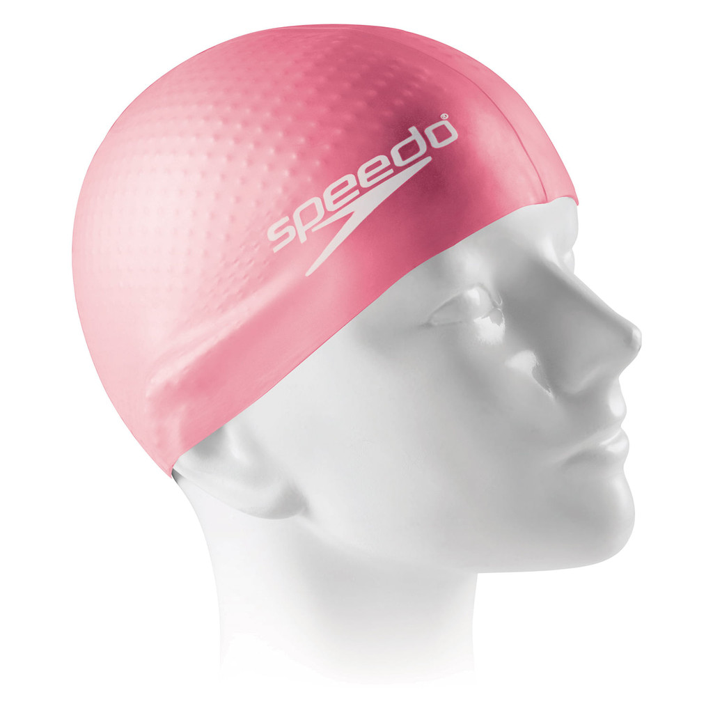 Touca de Natação De Silicone Massage Feminina Speedo - ROSA CLARO