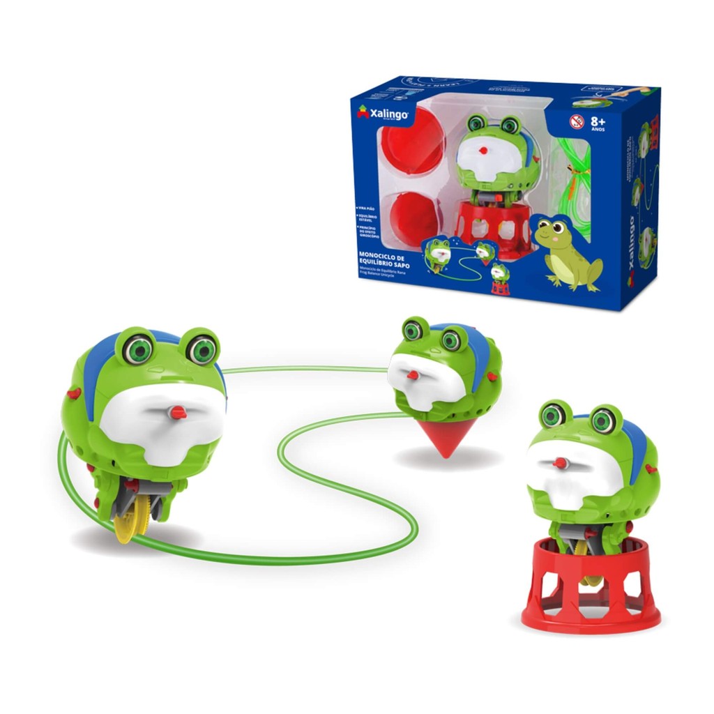 Brinquedo Infantil Monociclo de Equilíbrio Sapo Xalingo - 66665