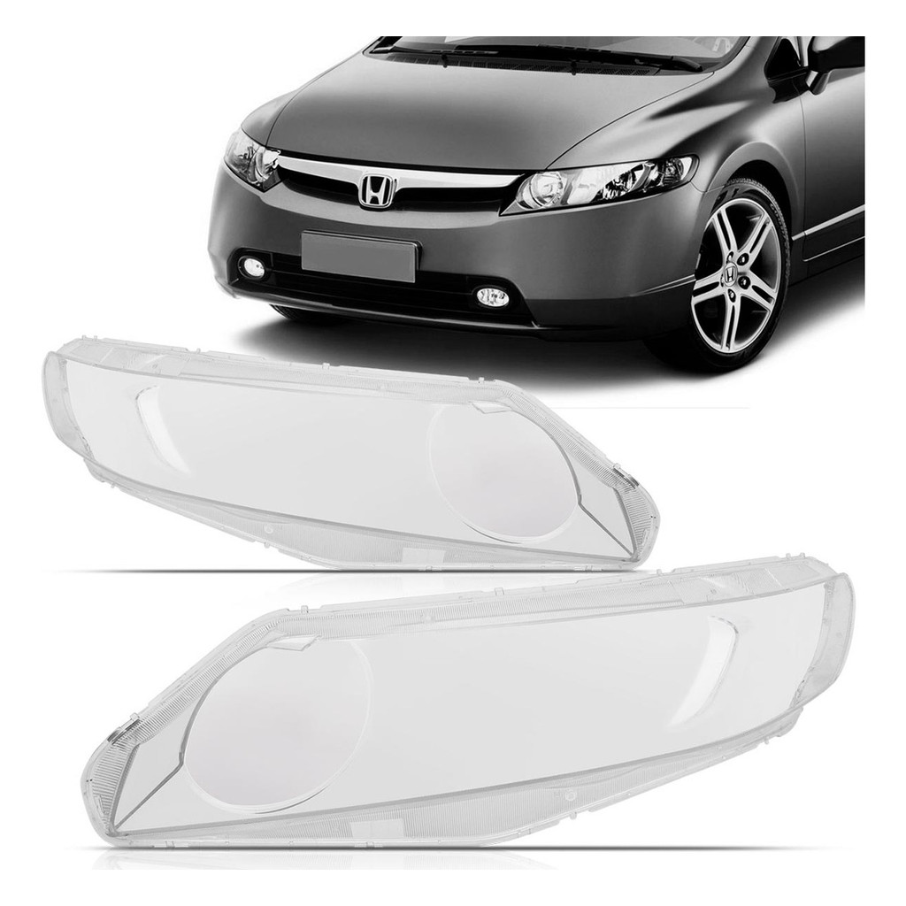 PAR Lente Farol Civic 2006 2007 2008 2009 10 11 Modelo Importado