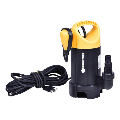 Bomba Submersível 1/2hp Matsuyama 370w 220v Cor Amarelo em Oferta na Shopee