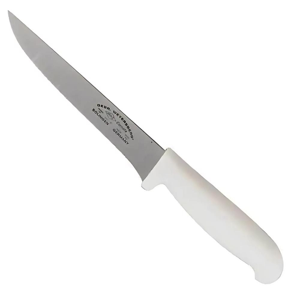 Faca para Desossa Aço Inox 6 POL 15 CM Cabo Branco CORNETA