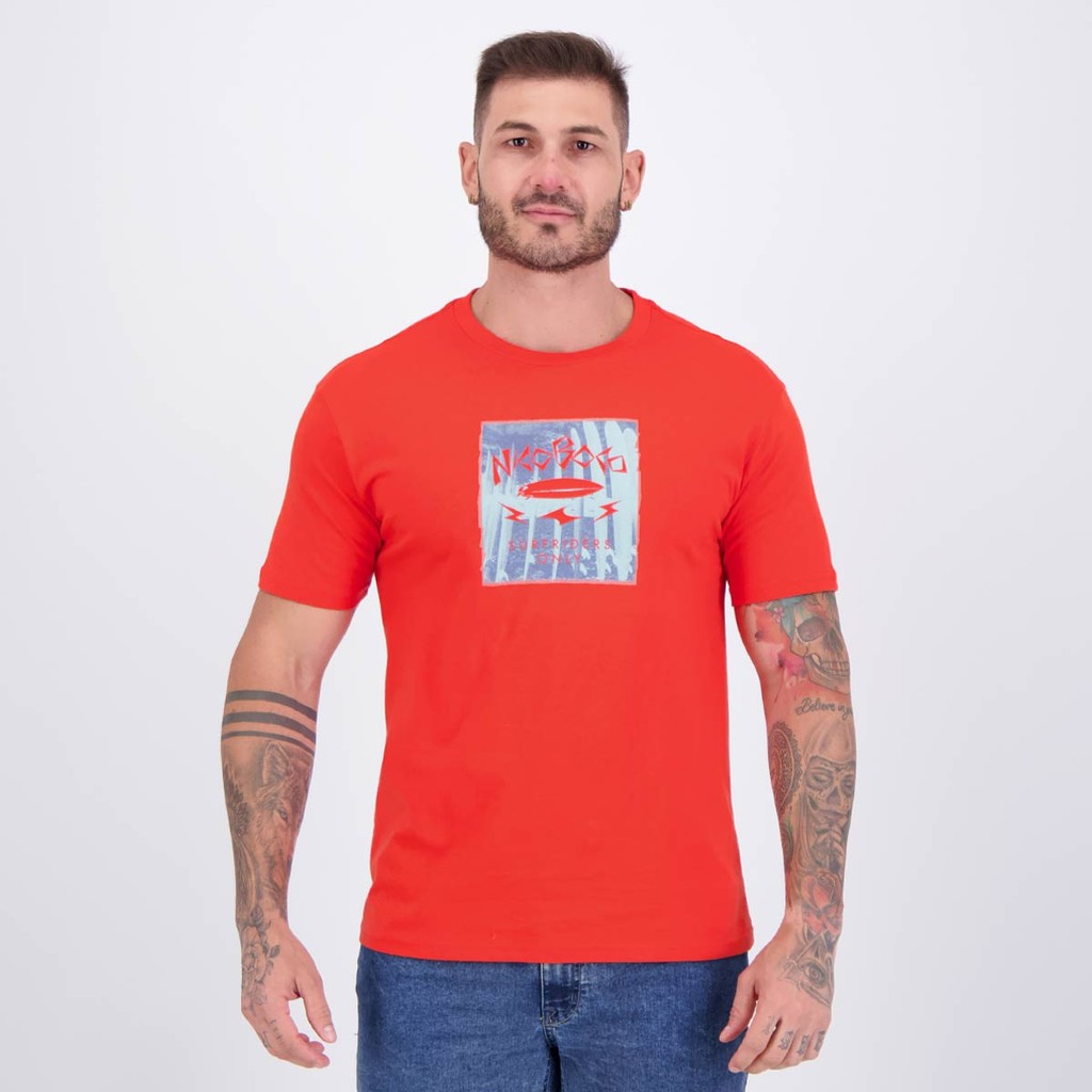 Camiseta Nicoboco Burke Vermelha