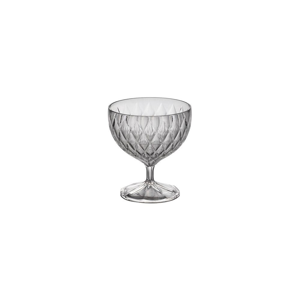 Taça para Sobremesa 350 ml Plástico Incolor Glamour Plasútil em Oferta na Shopee