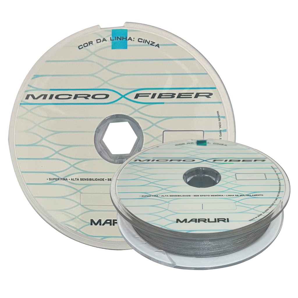 Linha Pesca Maruri Multifilamento 100m Micro Fiber Escolha a Espessura