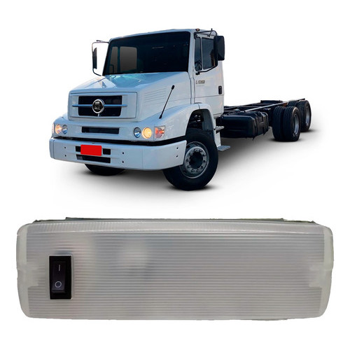 Lanterna Interna Cabine para Mercedes-Benz HPN / FPN 710 / 712 / 914 / 1620 / 1622 / 1935 / 1721 / Accelo em Oferta na Shopee