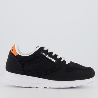 Tênis Olympikus Jogging 101 Preto e Branco em Oferta na Shopee