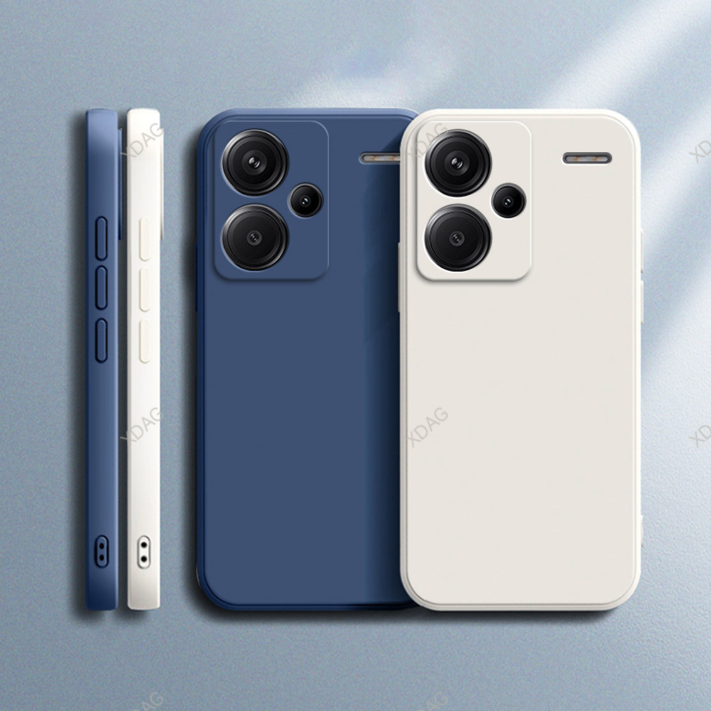 Capas Doces Para Xiaomi Redmi Note13 Note 13 Pro 13Pro Plus + 13Pro + 5G 6.67 " Quadrado Silicone Líquido Macio Original em Oferta na Shopee