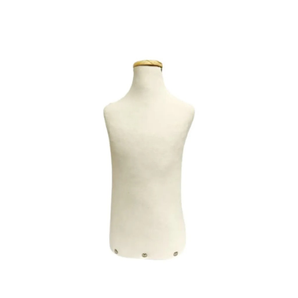 Manequim Busto Infantil Forrado Pequeno