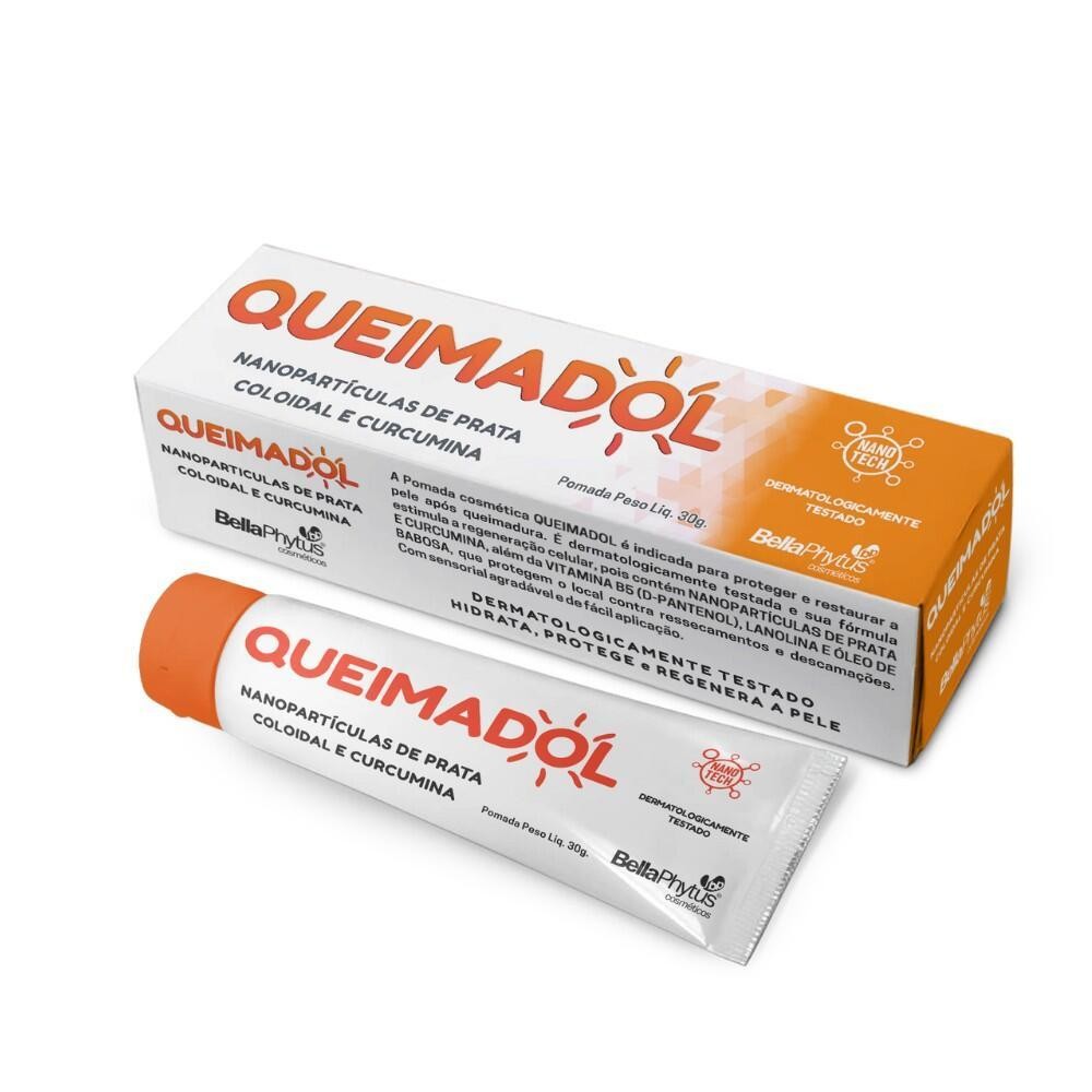 Queimadol Pomada para Queimadura 30g - BellaPhytus