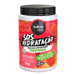 Máscara Capilar Salon Line S.O.S Hidratação Turbinada 1kg em Oferta na Shopee