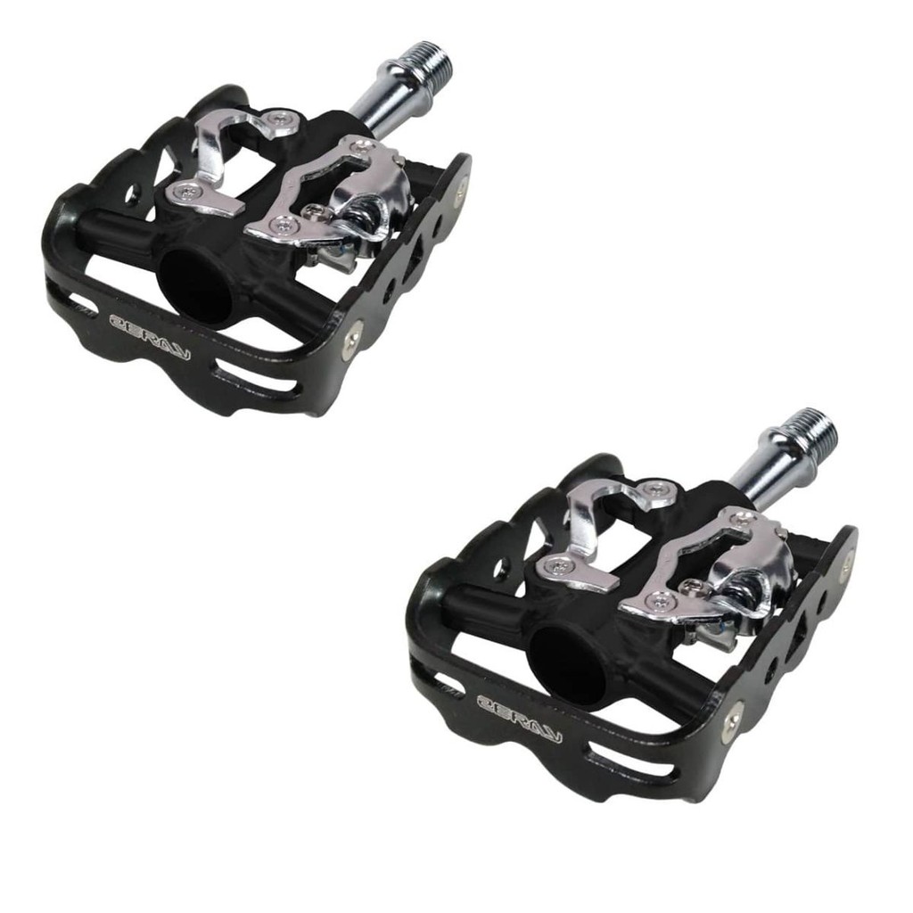 Pedal Zeray Clip Mtb ZP101 Com Tacos Híbrido Tênis/Sapatilha