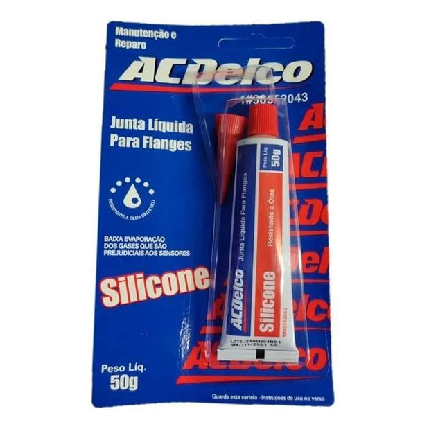 Junta Líquida Silicone Para Flanges 50g Acdelco 98552043
