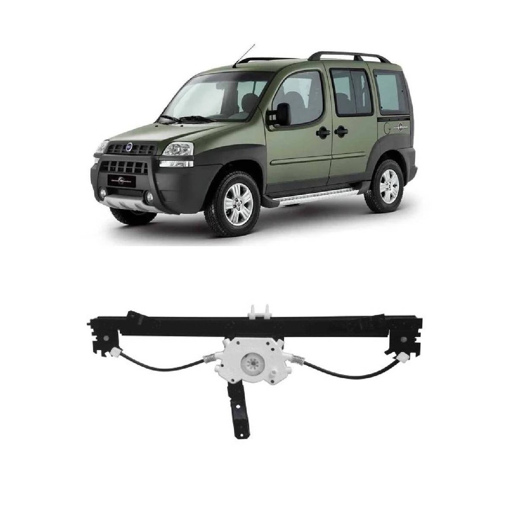 MAQUINA VIDRO ELETRICA DIANTEIRA ESQUERDA DOBLO CARGO 2002 em Oferta na Shopee