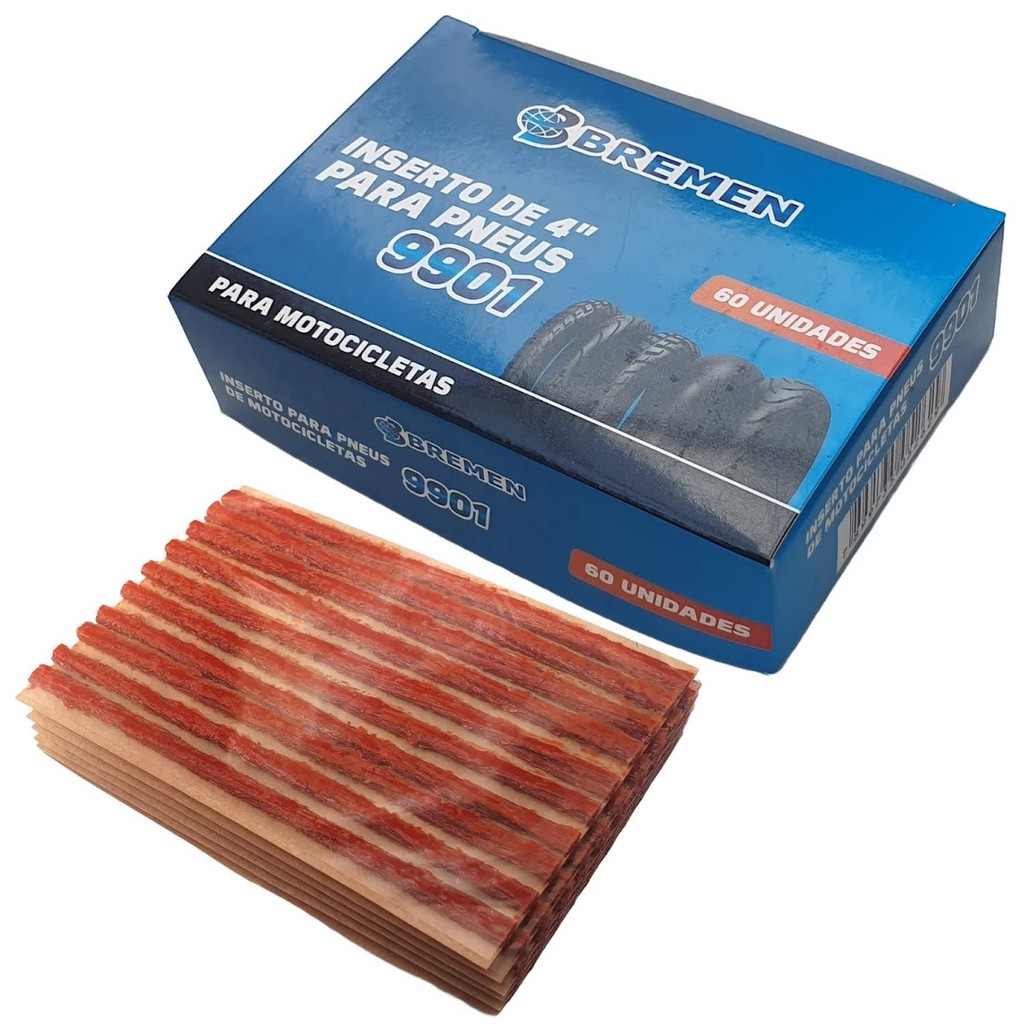 Refil Tipo Macarrao Macio Moto 3mm Cx C/ 60 Unidades Bremen em Oferta na Shopee