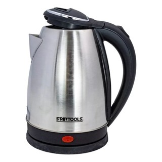 Chaleira Elétrica Inox 2L 127V Desligamento Automático Ferve Água Base Girátória