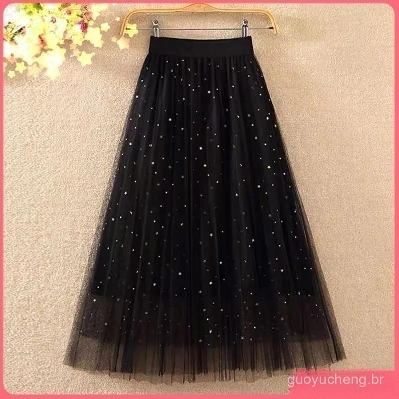 Oferta Especial Brilhante Saia De Tule Moda Feminina Confortável Adulto Outskirt Lered Ele...