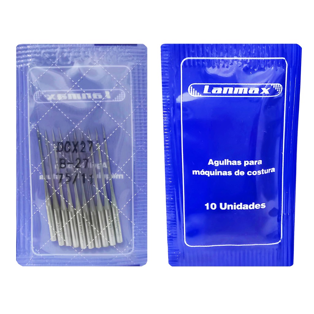 20 Agulha Premium Interlock DCX27 Maquina Industrial e Semi Industrial